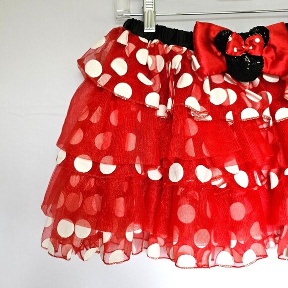 DISNEY Ruffled Sequin Women's Skirt, Running or Costume, Size OS - Picture 4 of 10